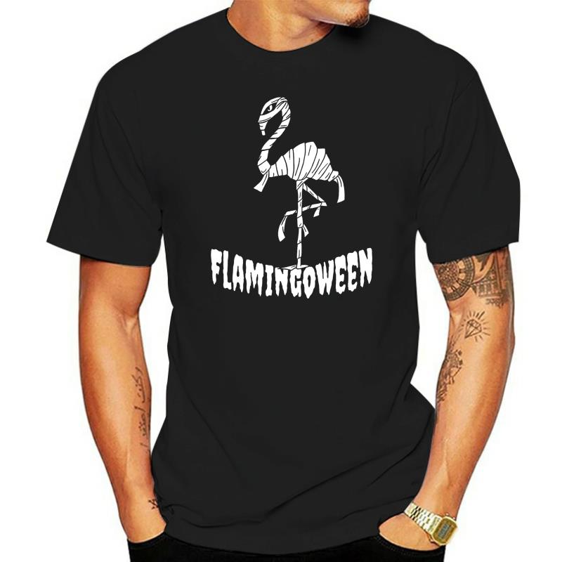 Flamingoween Flamingo 할로윈 버전 2 남자 티셔츠 S-3Xl 여름 스타일 캐주얼웨어 티셔츠